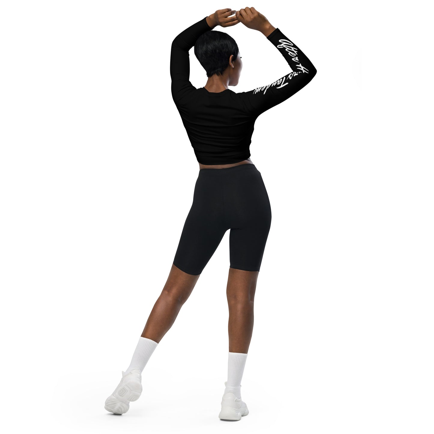 AFTER HOURS TANDEM WOMENS STAR LOGO LONG SLEEVE CROP