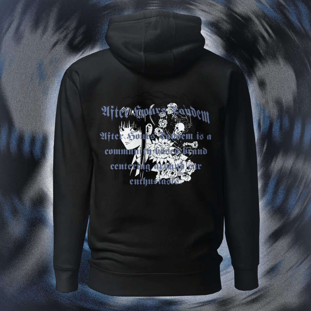 AFTER HOURS TANDEM ANIME GRUNGE UNISEX HOODIE